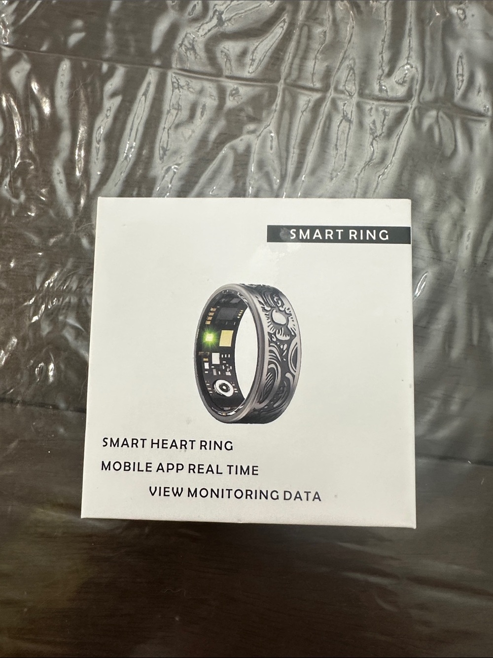 Smart Ring Smart Heart Ring – Black/Gray Wearable